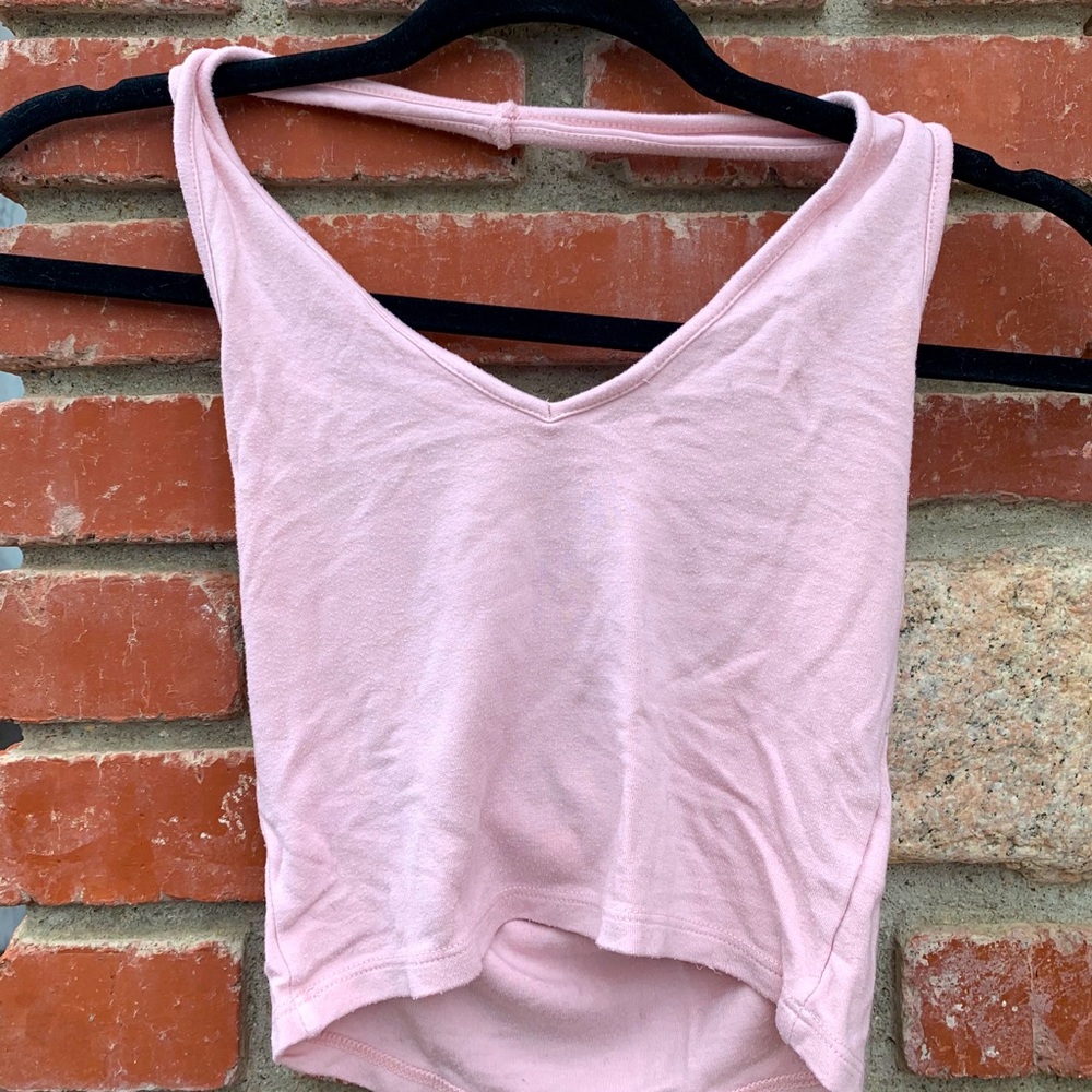 Brandy Melville Cropped Tank Top- Backless